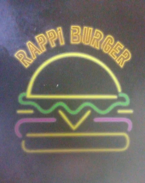 Logo de Rappi burguer fuen mayor